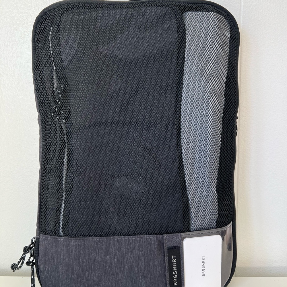 BAGSMART Compression Packing Cubes 6-Set for Travel Lightweight Organizer Bags